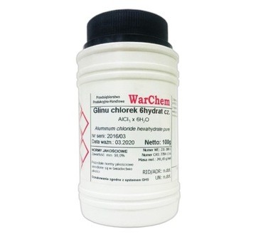 CHLOREK GLINU 6hydrat - czysty - 100g