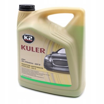 PŁYN DO CHŁODNIC K2 KULER ZIELONY 5L