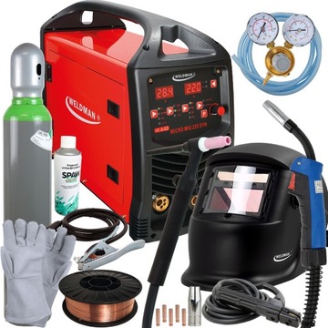 SPAWARKA MIGOMAT 3w1 MIG 220 A MAG TIG DC Synergia