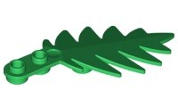 Lego 6148 roślina liść mały palma zielony 1 szt N