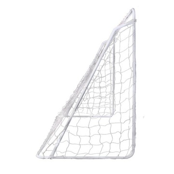 Садовые футбольные ворота 240x150 см Металл + прочный коврик NILS BR240P