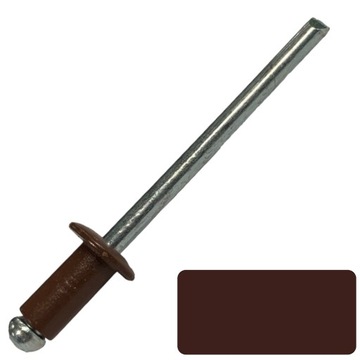 NITY ZRYWALNE 4X8mm - KOLOR RAL8016 - 100 SZTUK