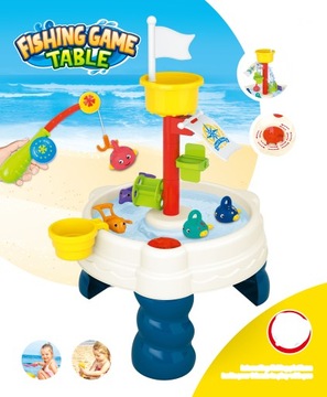 ПЕСОЧНИЦА С ВОДОЙ ДЛЯ ИГР НА ПИРАТСКОМ КОРАБЛЕ РЫБАЛКА МАТАДИ