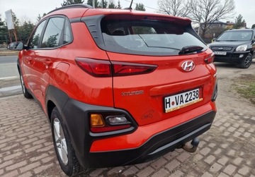 Hyundai Kona I Crossover 1.0 T-GDI 120KM 2018 Hyundai Kona Benzynkaniski przebieg100Bezwypadkowajak nowa Benzyna, zdjęcie 9