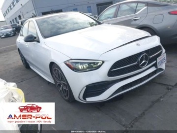 Mercedes Klasa C W206 2022 Mercedes-Benz Klasa C C 300, od ubezpieczalni 2.0 Benzyna 255KM