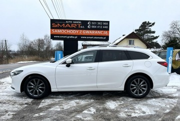 Mazda 6 III Sport Kombi Facelifting 2018 2.0 Skyactiv-G 145KM 2019 Mazda 6 Automat / Navi / Biała Perła / Salon Pl, zdjęcie 6