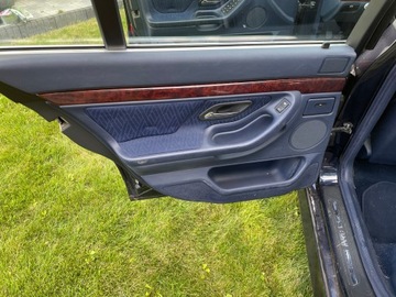 DEKORACE LIŠTA ZDOBENÍ BMW E38 KOMPLET DŘEVO VELMI DOBRÝ STAV
