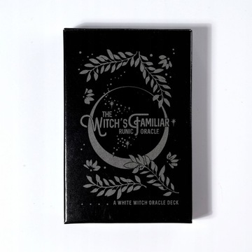 Ведьма-фамильяр Рунический оракул 24-карточный Инди Таро