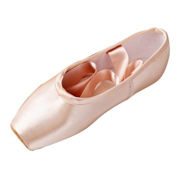 Профессиональные атласные балетки и ленты, женская и детская танцевальная обувь 36