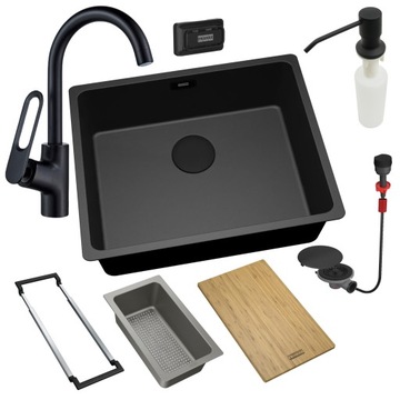 ZLEW PODBLATOWY FRANKE MRG 210 BATERIA DOZOWNIK +