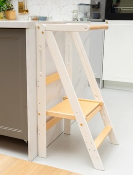 POMOCNIK KUCHENNY KITCHEN HELPER SKŁADANY REGULOWANY MOCNY LEKKI PODEST