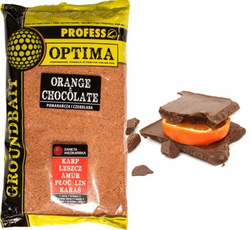 Zanęta Profess Optima 1kg POMARAŃCZA I CZEKOLADA