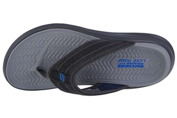 Męskie japonki Skechers Sargo 204383-CHAR r.44