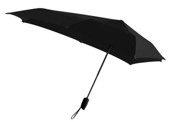 Parasol Parasolka Senz Storm automatyczna Wytrzymuje Wiatr do 80 km/h Black