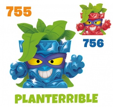 SUPER things ZINGS seria 10 755 Planterrible niebi