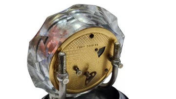 MAJAK 11 JEWELS МЕХАНИЧЕСКИЕ СТЕКЛЯННЫЕ НАПОЛЬНЫЕ ЧАСЫ