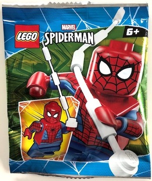 LEGO SUPER HEROES MARVEL FIGURKA SPIDER-MAN 242214 SASZETKA sh684 NOWY