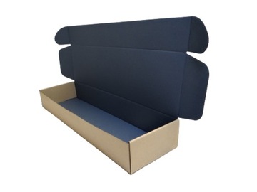 Karton fasonowy 50x14,5x7 cm modry wewn. Fala E
