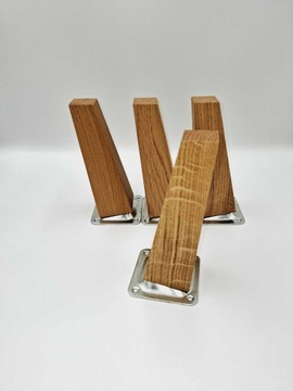 МЕБЕЛЬНЫЕ НОЖКИ МАСЛО-ВОСК ДУБ ТРАПЕЦЕВИДНЫЙ ПРОИЗВОДИТЕЛЬ H25