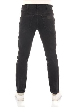 WRANGLER TEXAS SLIM CASH BLACK W12SHT240 38/34