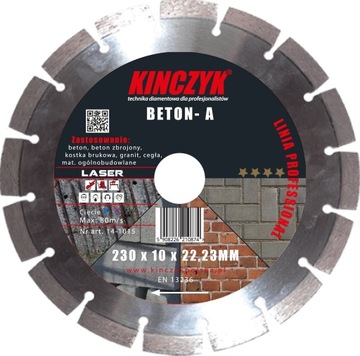 KINCZYK BETON - A PROFESSIONAL 115MM