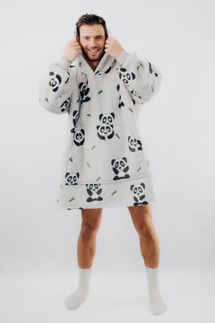 ОДЕЯЛО СВИТШОТ Одеяло толстовка толстовка Panda Comfy Moment Oversize 2в1 Польша