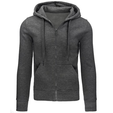 ROZPINANA BLUZA MĘSKA Z KAPTUREM roz. M