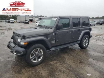 Jeep Wrangler III Unlimited Facelifting 3.6 V6 286KM 2018 Jeep Wrangler Unlimited Sahara 3.6 Benzyna 285KM