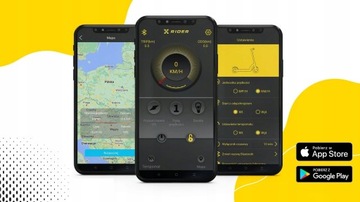 HULAJNOGA ELEKTRYCZNA dorosłych XRider M10 PRO 1000W 15,6Ah Blokada Łańcuch