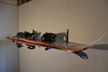 Wieszak składany rowerowy uchwyt na 2 rowery narty snowboard