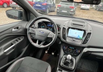 Ford Kuga II SUV Facelifting 1.5 EcoBoost 150KM 2018 Ford Kuga 1.5BENZ. 150KM ST LINE Xenon Led Navi Pol Skora Stan Bdb 1.5, zdjęcie 17