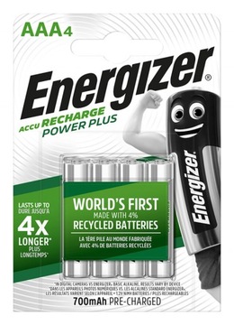 Akumulator Power Plus AAA HR03 1,2V 700mAh 4szt