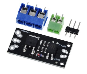 Moduł mosfet AOD4184 - 40V 50A separacja optyczna