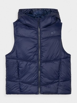 КУРТКА С КАПЮШОНОМ, 4F ДЛЯ МАЛЬЧИКОВ, НА МОЛНИИ, ТЕПЛАЯ AW24M134