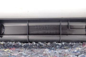 KRYT MŘÍŽKA BATERIE SEDADLA ZADNÍ TOYOTA YARIS III 1.5 HYBRIDNÍ