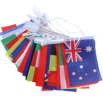 Podnoszenie flag Mini flagi
