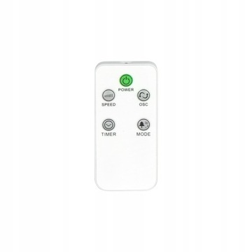 WENTYLATOR PODŁOGOWY STOJĄCY WIATRAK CICHY MOCNY 40W ŚMIGŁO 36cm PILOT