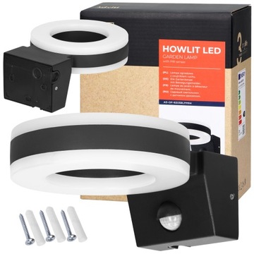Lampa Ścienna LED z Czujnikiem Ruchu Zmierzchu 20W