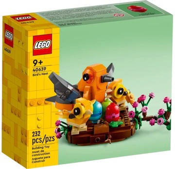 LEGO Bricks 40639 Птичье гнездо, пасхальные яйца с птицами, 232 предмета