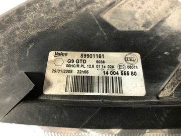 FIAT SCUDO 2 II EXPERT 07-16 SVĚTLOMET SVĚTLO LEVÝ PŘEDNÍ 89901161