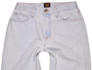 LEE spodnie BLUE jeans NEW STRAIGHT _ W28 L33