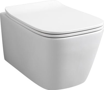 Artceram A16 miska wc wisząca bezrantowa z deską