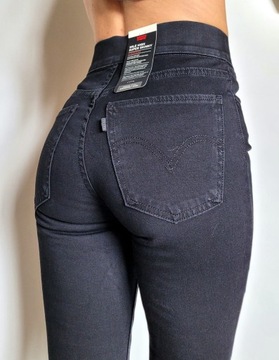 rurki LEVI'S Mile High Skinny Pull On W26 26 XS/S