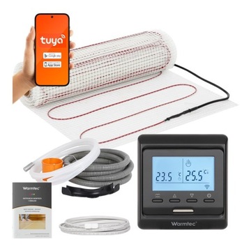 Mata grzejna grzewcza zestaw pod płytki DSH-10/T510 1m2 160W/m2 WiFi