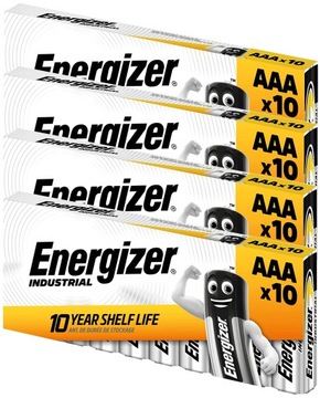 40x MOCNA BATERIA ENERGIZER Industrial R3 AAA 1,5V