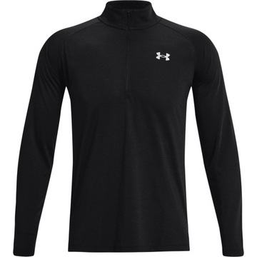 Under Armour Bluza Longsleeve HeatGear Fitted Streaker Half Zip 161474001 L