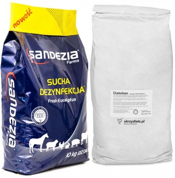 Diatohen 10 kg Sandezia 10 kg Ziemia okrzemkowa dla kur