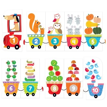 Puzzle CzuCzu Cyferki 20 elementów