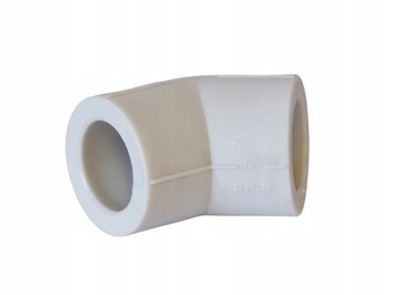 Kolano PP-R fi 32 45 st Zgrzewane / 3 sztuki