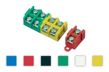 LISTWA ZACISKOWA LZ ZŁĄCZKA 5x1,5-4mm2 32A PAWBOL E.4003 KOLORY